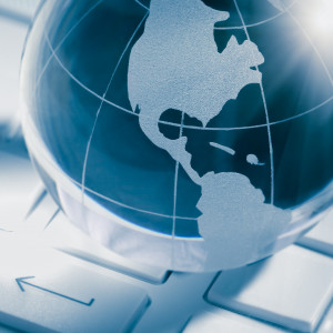 keyboard globe blockchain whitepaper